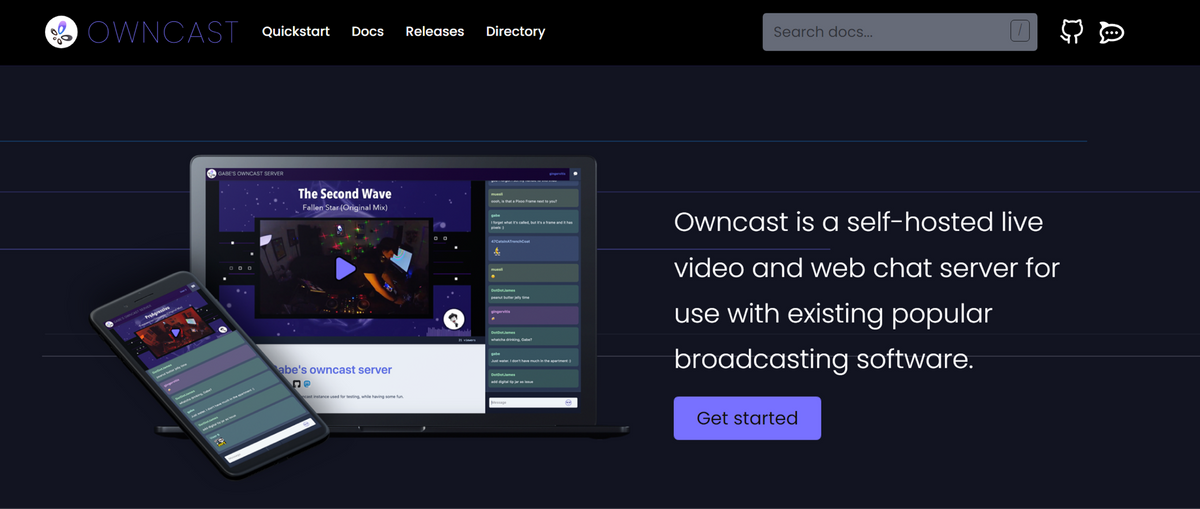 Owncast - 架設自己的直播網站